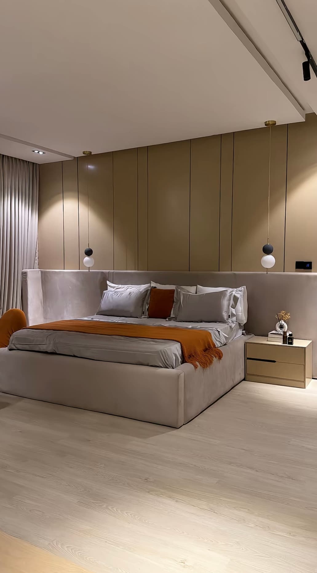Primary Bedroom — Ikoyi Apartment